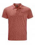 Jack Wolfskin TRAVEL POLO M (barn red)