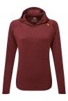 Mountain Equipment GLACE HOODED WMNS TOP (raisin)
