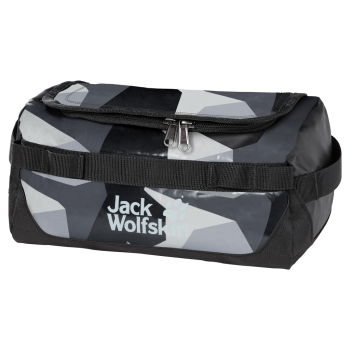 Jack Wolfskin EXPEDITION WASH BAG (grey geo block)