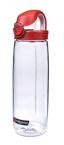 NALGENE TRINKFLASCHE 'OTF' (0,65 L transparent/rot)