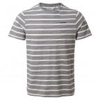 Craghoppers NosiBotanical STEN SS T-SHIRT (blue navy stripes)