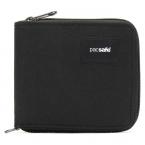 PacSafe RFIDsafe Zip Around Wallet (jet black)