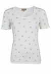 Sorgenfri Sylt MAREN FLOWER T-SHIRT W (ivory)