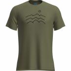 Icebreaker M 125 COOL-LITE SPHERE SS TEE ACROS (sphagnum)
