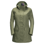 Jack Wolfskin CAPE YORK PARADISE COAT W (light moss)