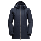 Jack Wolfskin WILDWOOD JACKET W (midnight blue)