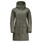 Jack Wolfskin FIERCE WIND PARKA W (dusty olive)