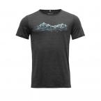 Devold UTLADALEN MAN TEE (anthracite)