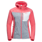 Jack Wolfskin SKY PEAK SOFTSHELL W (coral pink)