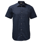 Jack Wolfskin RAYS STRETCH VENT SHIRT M (night blue checks)