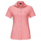 Jack Wolfskin KEPLER SHIRT W (hot coral checks)