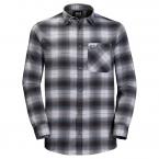 Jack Wolfskin LIGHT VALLEY SHIRT (ebony checks)