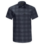 Jack Wolfskin HIGHLANDS SHIRT M (night blue checks)