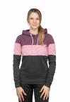 Chillaz WALCHSEE HOODIE W (dark bordeaux/rose/black)