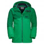 Jack Wolfskin B ICELAND 3IN1 JKT (evergreen)