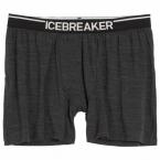 Icebreaker MENS ANATOMICA BOXERS (Jet HTHR/Black)