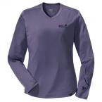 Jack Wolfskin TRAIL LONGSLEEVE WOMEN (violet blue)