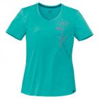 Jack Wolfskin FLOWER TRAIL T WOMEN (caribbean blue)