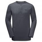 Jack Wolfskin WINTER TRAVEL HENLEY MEN (ebony)