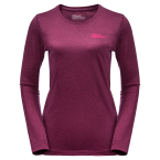 Jack Wolfskin SKY THERMAL L/S W (wild berry)