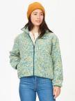 Marmot AROS PRINTED FLEECE JACKET W (limelight winter flower)
