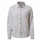 Craghoppers NosiLife GISELE LS SHIRT WOMEN (soft moss print)