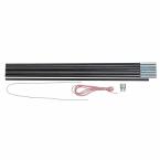 BASICNATURE FIBERGLASZELTSTANGE (4 m x 8,5 mm 7 Segmente)