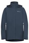 Jack Wolfskin ROTWAND 3IN1 JKT W (midnight sky)