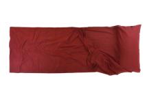 ORIGIN OUTDOORS SLEEPING LINER BAUMWOLLE Deckenform (bordeaux)