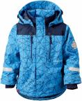 Didriksons HAMRES PRINTED KID'S JACKET (teal tepee)
