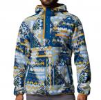 Columbia HELVETIA II PRINTED HOOD M (phenix blue geomix)
