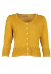 Sorgenfri Sylt LISELOTTE Strickjacke (dark yellow)