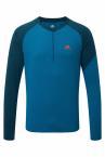 Mountain Equipment NAVA LS ZIP T MEN (mykonos/majolica)