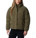 Columbia SHERPA RUBY FALLS NOVELTY PUFFER JACKET W (stone green doodle)