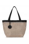 Ilse Jacobsen BRAIDED SHOPPER (sand pile/black)