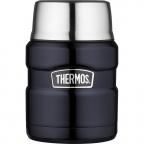 THERMOS ESSENSBEHÄLTER 'KING' MIT LÖFFEL (0,47 L dunkelblau)