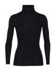 Icebreaker WMNS 175 EVERYDAY LS HALF ZIP (Black)