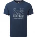 Mountain Equipment VISTA TEE (denim blue)