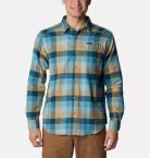 Columbia CORNELL WOODS FLANELLHEMD M (stone blue buffalo check)