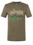 super.natural CAMPING NIGHTS TEE M (stone grey/various)