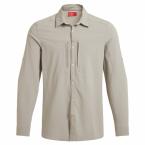 Craghoppers NosiLife PRO V LS SHIRT MEN (parchment)