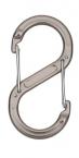 ORIGIN OUTDOORS ZUBEHÖRKARABINER (S grau 2 Stück)
