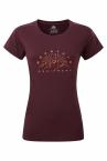 Mountain Equipment HEADPOINT RAY WMNS TEE (raisin)