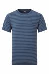 Mountain Equipment GROUNDUP TEE (denim blue stripe)