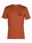 Icebreaker MENS TECH LITE SS CREWE THE GOOD LIFE (roote)