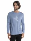 Icebreaker M TECH LITE II LS TEE SKIING YETI (kyanite)