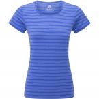 Mountain Equipment GROUNDUP STRIPE TEE W (vivid stripe)