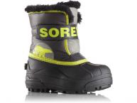 Sorel SNOW COMMANDER CHILDRENS (dark grey/warning yellow)