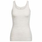 Icebreaker WMNS SIREN TANK (Fawn HTHR/Snow/Stripe)