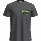 Icebreaker M 150 TECH LITE SS TEE INFOGRAPHIC (obsidian)